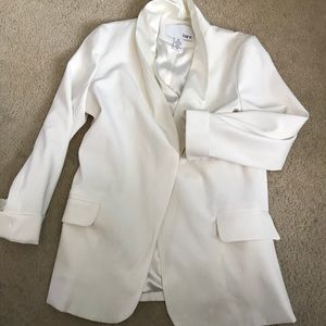 White blazer